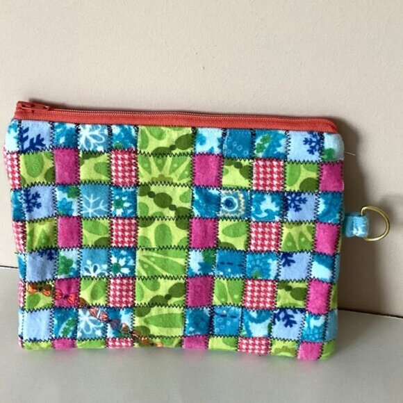 Handmade Makeup Cosmetic Bag Sunglass Case Curling Iron Bag Holder Vacation - Picture 2 of 9